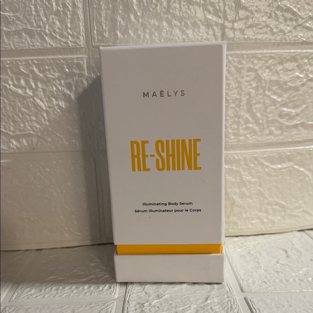 MAËLYS RE-SHINE Illuminating Body Serum - White and Yellow